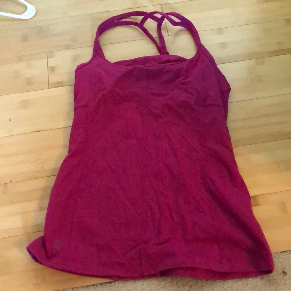 Very cute pink athleta tank top